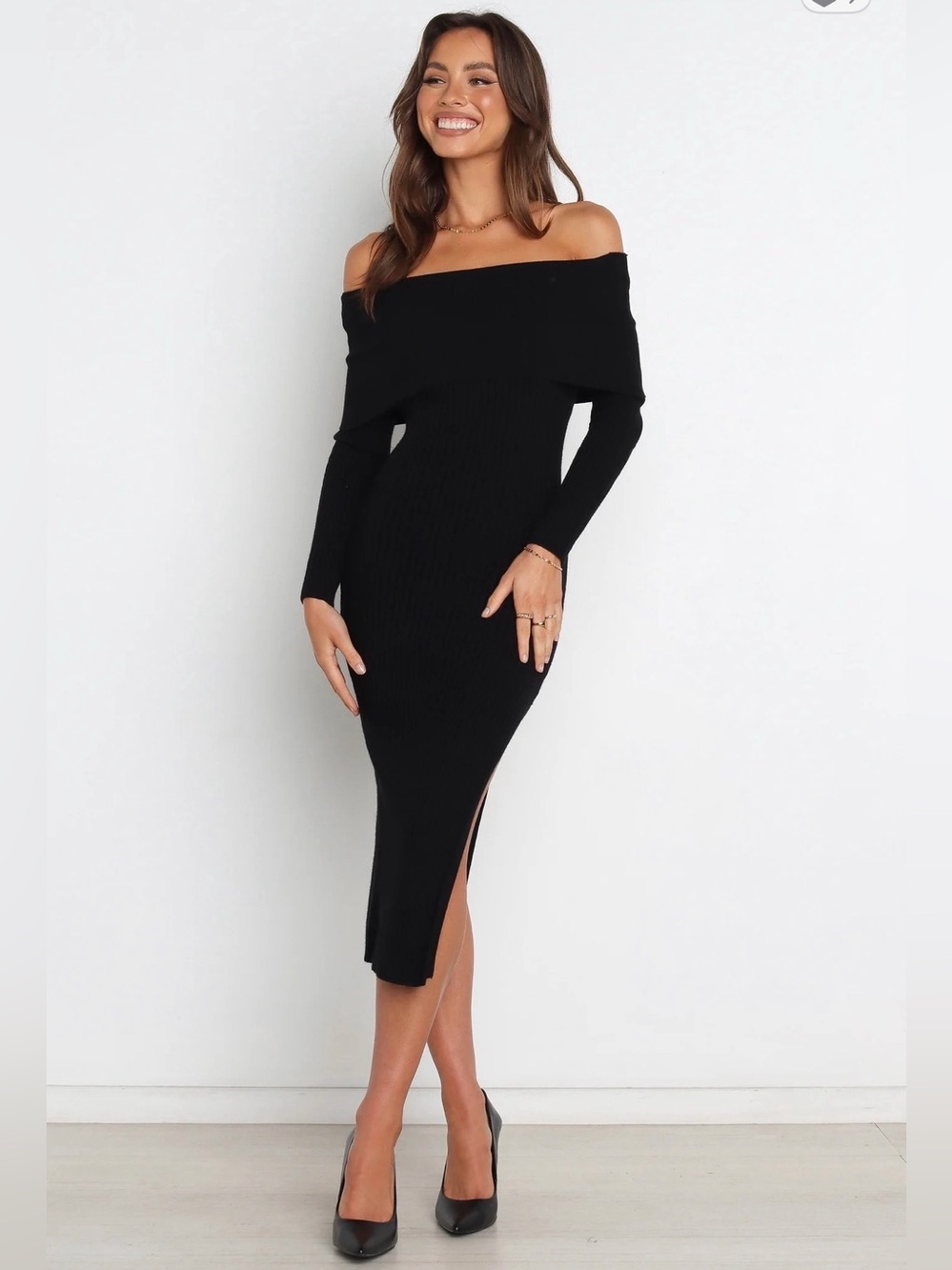 Petal & Pup Yara Bodycon Midi Dress S/M